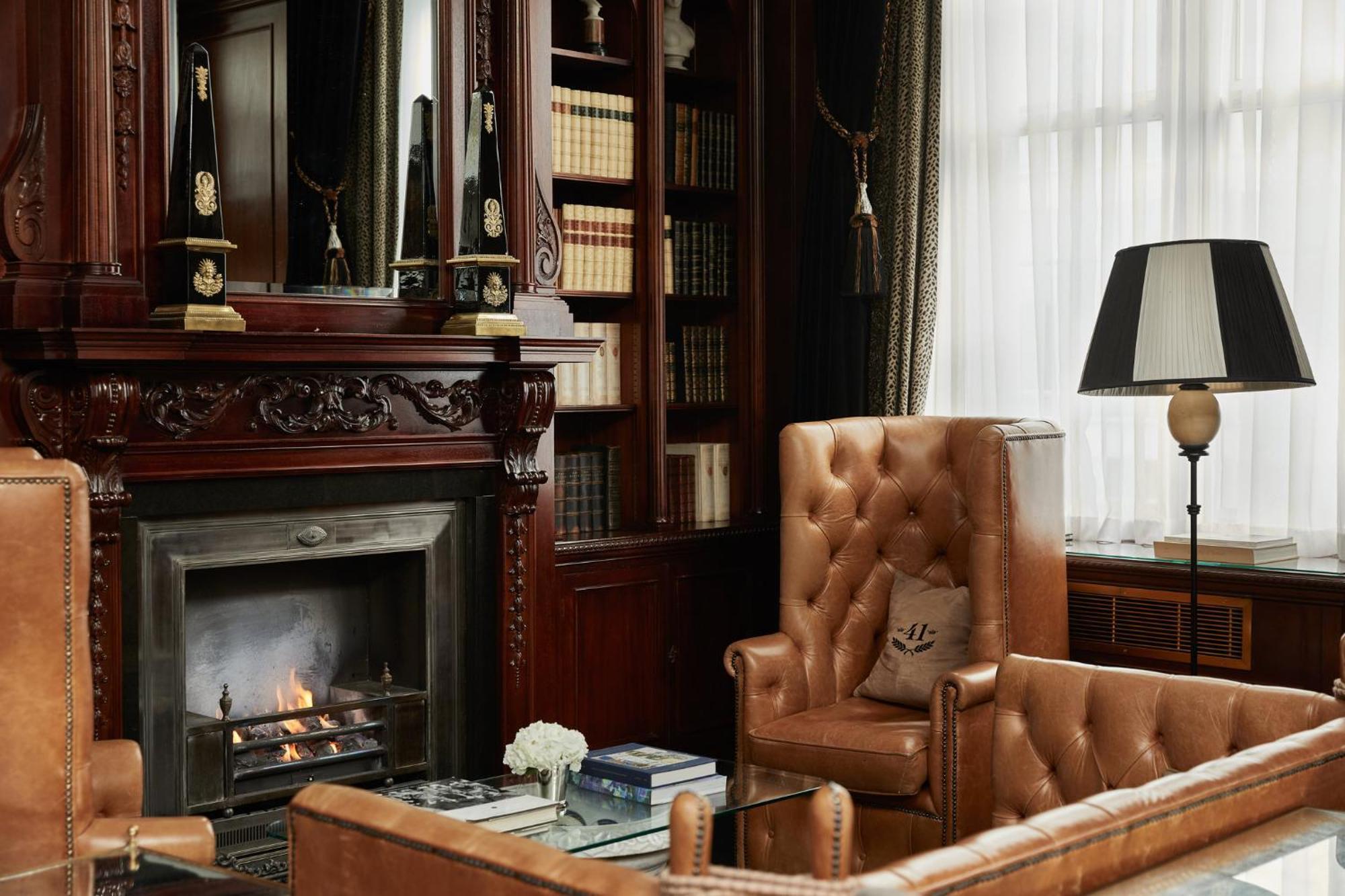 41 Hotel Londen Buitenkant foto Library at the Ritz